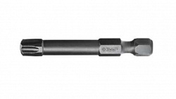  Биты TORX, T25, 50мм, 2шт, тип хвостовика E 1/4", на карточке ЗУБР "ПРОФИ" 