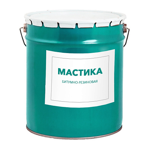  Мастика битумно-резиновая, 18 л 