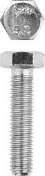  Болт с шестигранной головкой М8x35мм, ГОСТ 7798-70, кл.пр. 5.8, оцинк., 5кг ЗУБР "МАСТЕР" 