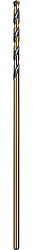  Сверло по металлу, COBALT-8, класс A, DIN 338, d=1 мм, HSS-Co(8%), KRAFTOOL  