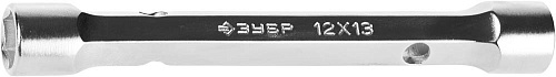  Ключ торцовый ЗУБР "МАСТЕР" двухсторонний, усиленный, шестигранный профиль, 12х13мм 