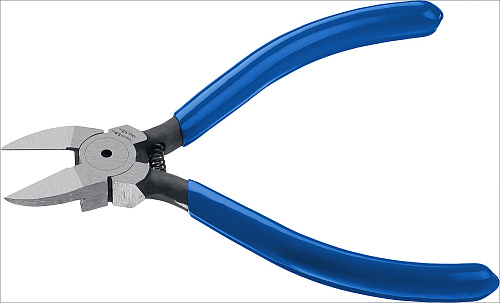  Бокорезы "БУЛЬДОГ Мини", для пластика и меди, хромоникелевая сталь, обливные рукоятки, особочистый р 