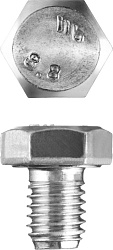  Болт с шестигранной головкой М8x10мм, ГОСТ 7798-70, кл.пр. 5.8, оцинк., 5кг ЗУБР "МАСТЕР" 