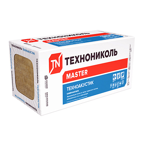  Утеплитель Технониколь Техноакустик 1200х600х50 мм, 8 шт 