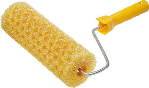  Валик малярный СТРУКТУРНЫЙ ГОРОШЕК, 180 мм, d=80 мм, ручка d=6 мм, ЗУБР 