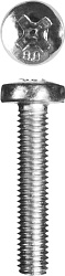  Винт DIN 7985, M5x25мм, кл.пр. 4.8, оцинкованный, 5кг ЗУБР "МАСТЕР" 