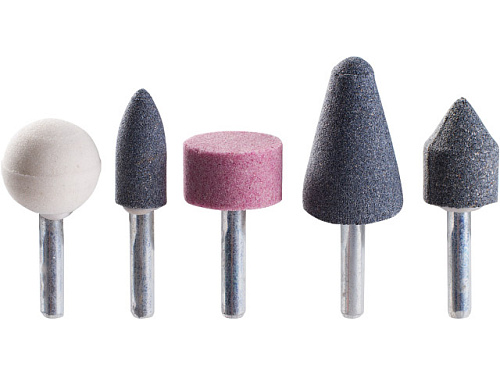  Набор шарошек абразивных 5шт. GEPARD (GP0815-5) 