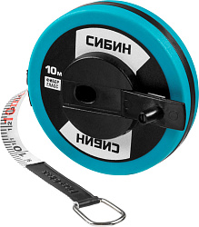  Мерная лента СИБИН фиберглассовая, 10м 