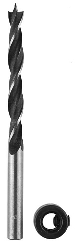  Сверло URAGAN спиральное по дереву, сталь 45, М-образная заточка, d=3,0-60/32мм  