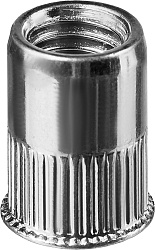  Резьбовые заклепки Nut-R, М8, 250 шт, стальные с насечками, уменьш. бортик, KRAFTOOL 